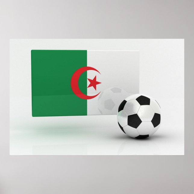 Algeria Soccer Poster (Vorne)
