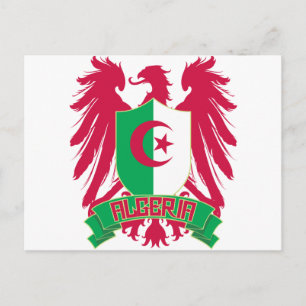 Algeria Winged Postkarte