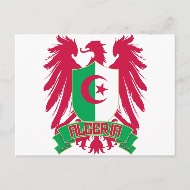 Algeria Winged Postkarte (Vorderseite)