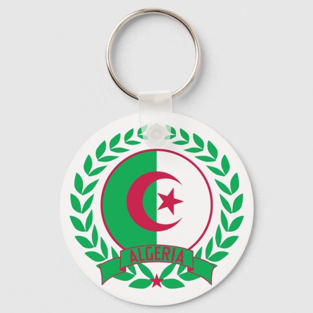 Algeria Wreath Schlüsselanhänger (Vorderseite)