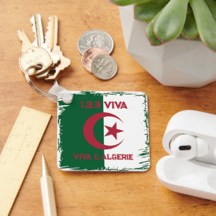 ALGERIAN FLAG SCHLÜSSELANHÄNGER