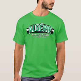 Algerie 2026 Football Fan Tee