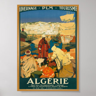 Algerie Vintage Poster