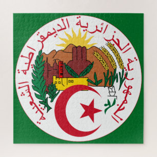 Algeriemblem puzzle