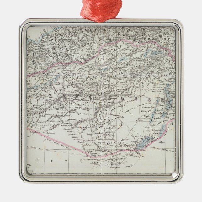 Algerien 2 silbernes ornament (Vorne)