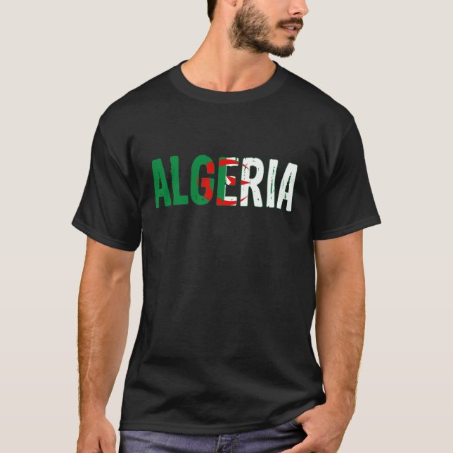Algerien, Algerien T-Shirt (Vorderseite)