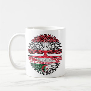 Algerien Algerisch Österreichisch Baum Kaffeetasse