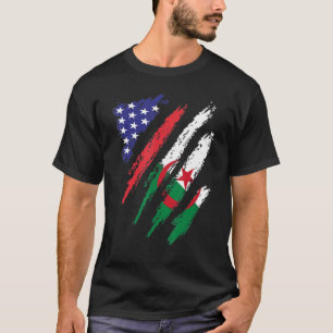 Algerien American Grown Flag USA Patriot Heritage T-Shirt
