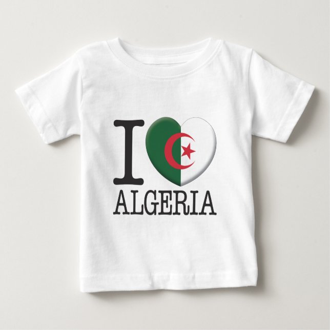 Algerien Baby T-shirt (Vorderseite)