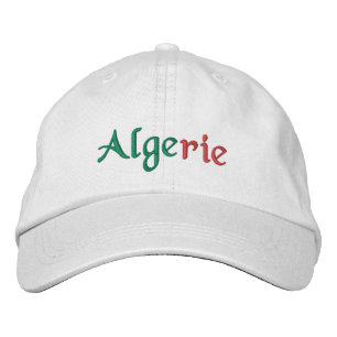 Algerien Bestickte Baseballmütze Baseballkappe