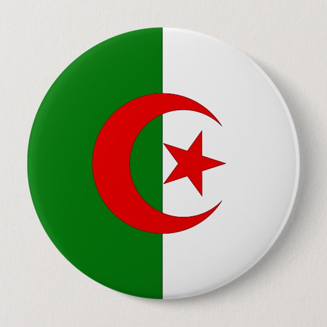 Algerien Button (Vorderseite)