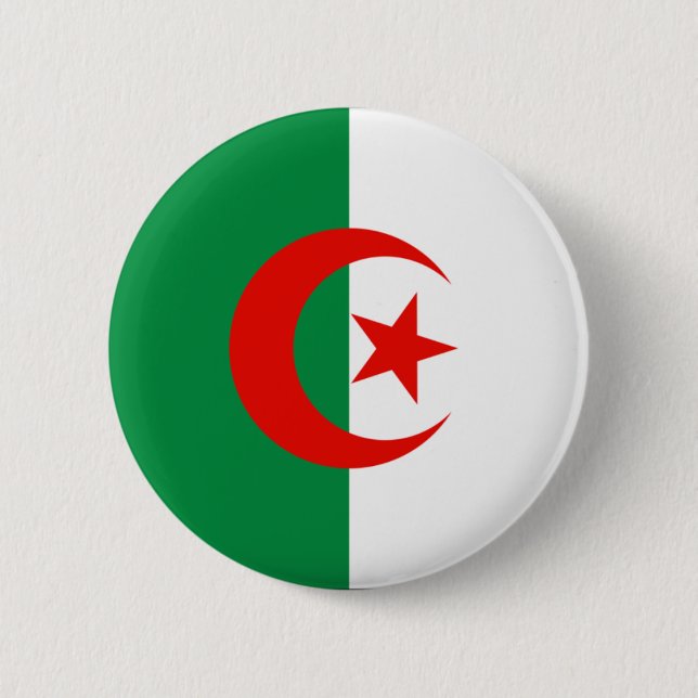 Algerien Button (Vorderseite)
