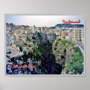 Algerien - Costantina - Poster