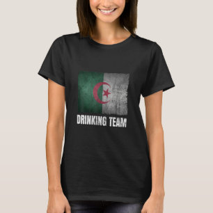 Algerien Drinking Team Grafik für Männer Funny Alg T-Shirt