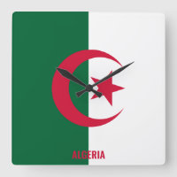Algerien Flag Dazzling Patriotic