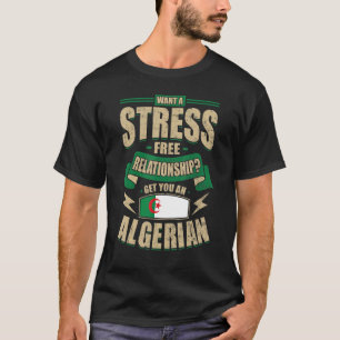 Algerien Flag Stolz Algerier Männer und Frauen T-Shirt