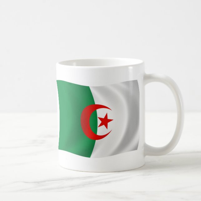 Algerien Flag Tasse (Rechts)