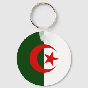 Algerien-Flagge Schlüsselanhänger