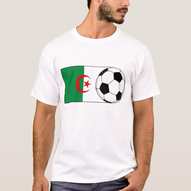 Algerien-Fußball T-Shirt (Vorderseite)