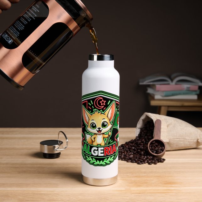 Algerien Kinder Wasserflasche Trinkflasche (Kaffee (gedreht))
