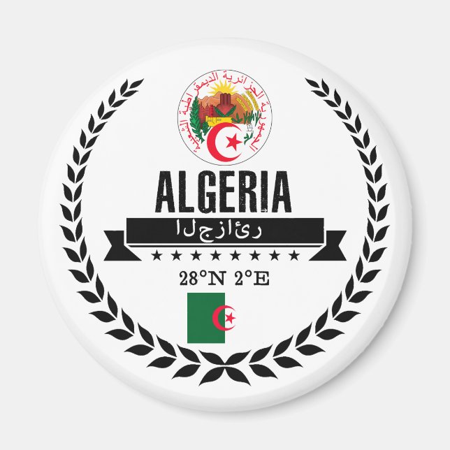 Algerien Magnet (Vorne)