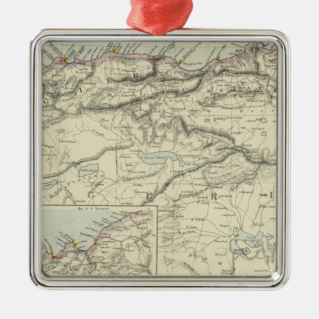 Algerien Ornament Aus Metall (Vorne)