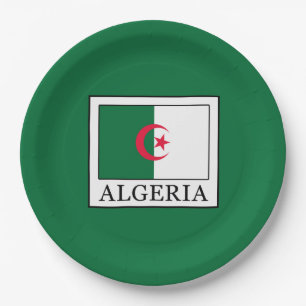 Algerien Pappteller