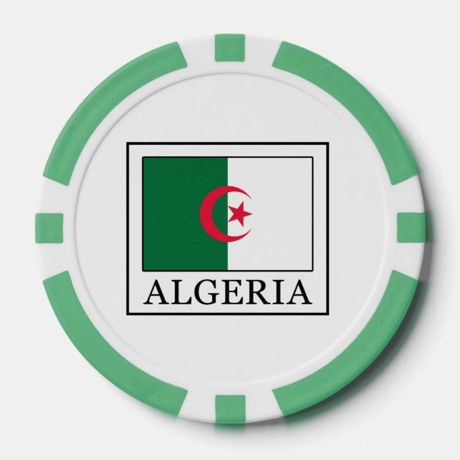 Algerien Pokerchips (Vorderseite)