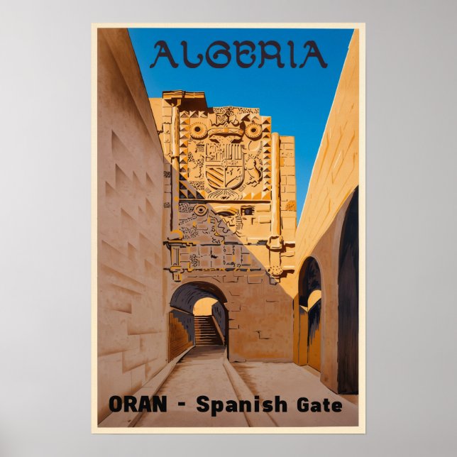 Algerien Poster (Vorne)