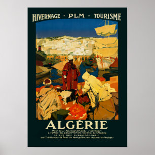 Algerien - poster - Vintage