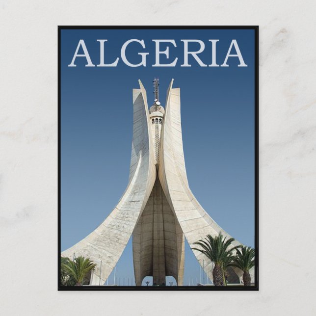 Algerien Postkarte (Vorderseite)