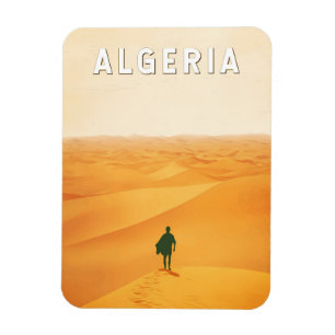 Algerien Reisen Kunst Vintag Magnet