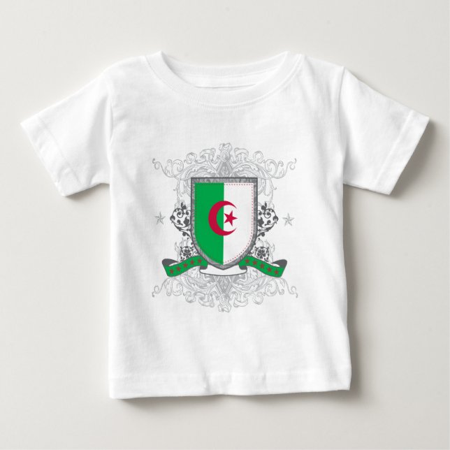 Algerien-Schild Baby T-shirt (Vorderseite)