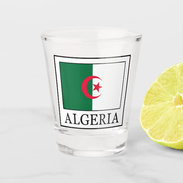 Algerien Schnapsglas (Vorderseite)