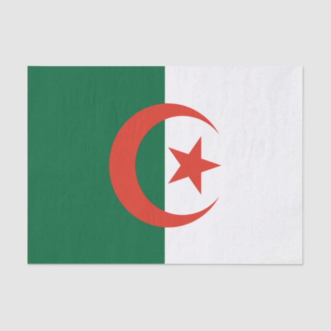 Algerien Seidenpapier (Vorderseite)