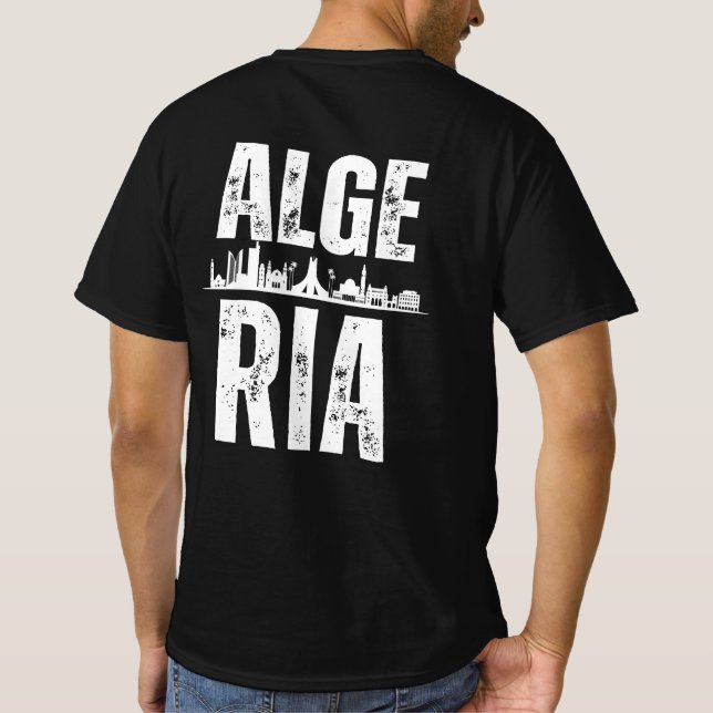 ALGERIEN T-Shirt (Rückseite)