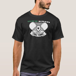 Algerien Tischtennis Unterstützen Sie das algeris T-Shirt