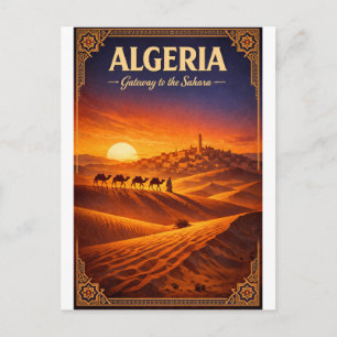 ALGERIEN – Tor zur Sahara Postkarte