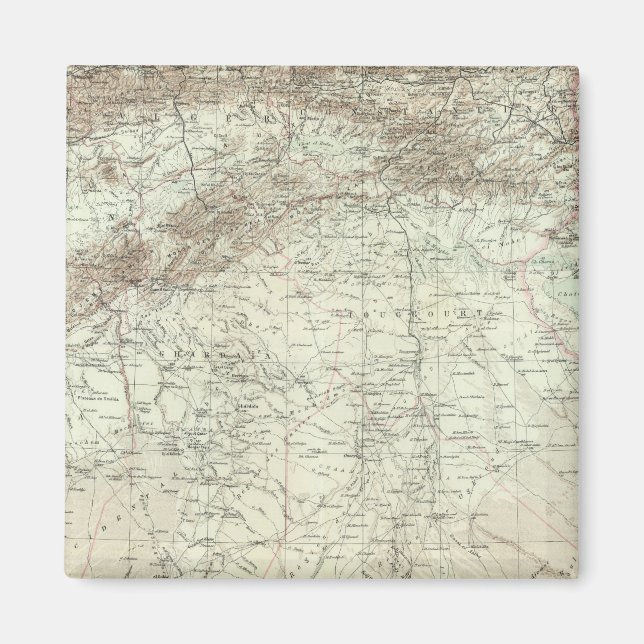 Algerien und Tunesien Magnet (Vorne)