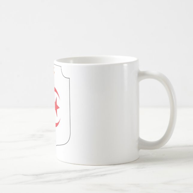 Algerien-Wappen Kaffeetasse (Rechts)