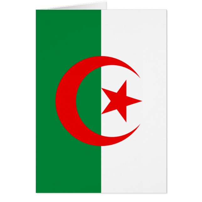 algerische Flagge (Vorne)