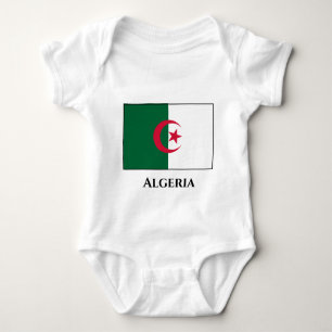 algerische Flagge Baby Strampler