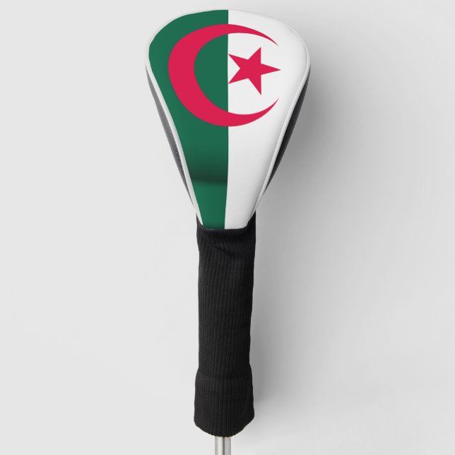 algerische Flagge Golf Headcover (Vorderseite)