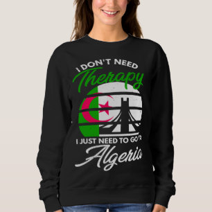 Algerische Flagge I Algerien-Flagge I Urlaub I Alg Sweatshirt