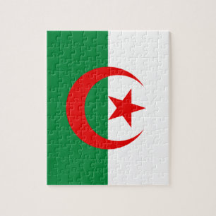 algerische Flagge Puzzle