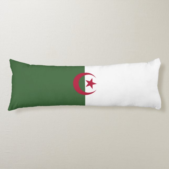 Algerische Flagge Seitenschläferkissen (Vorderseite)