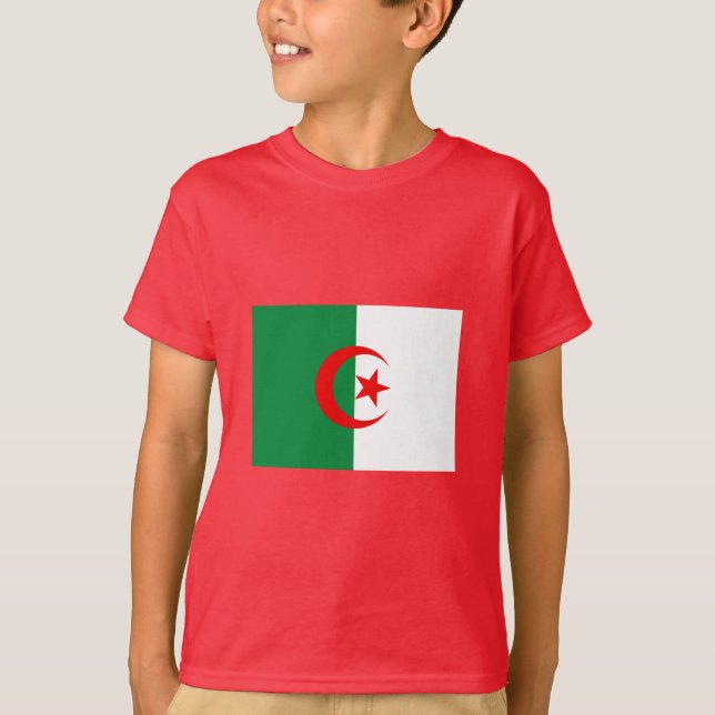 algerische Flagge T-Shirt (Vorderseite)