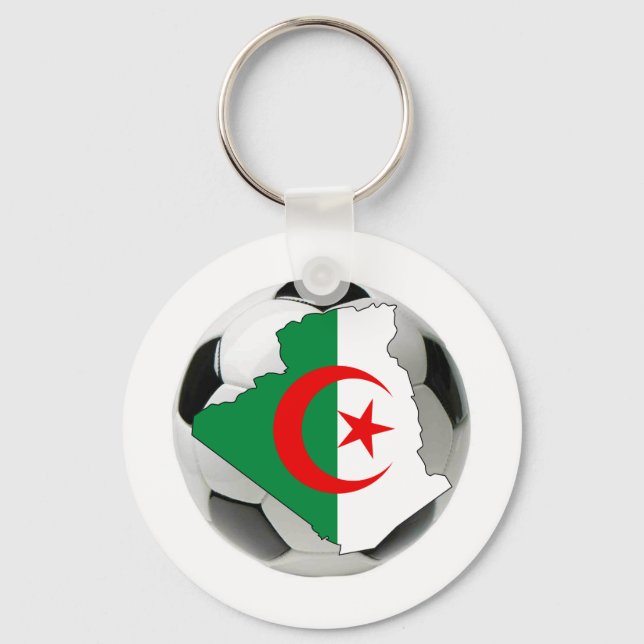 Algerische Nationalmannschaft Schlüsselanhänger (Vorderseite)