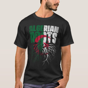 Algerische Wurzeln Algerien Erbe Flagge T-Shirt