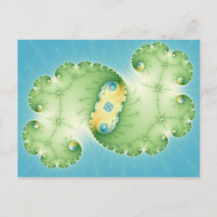 Alges - Fraktal Postkarte